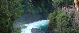Cascada los Alerces