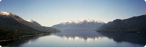 Lago Traful en Patagonía, Argentina