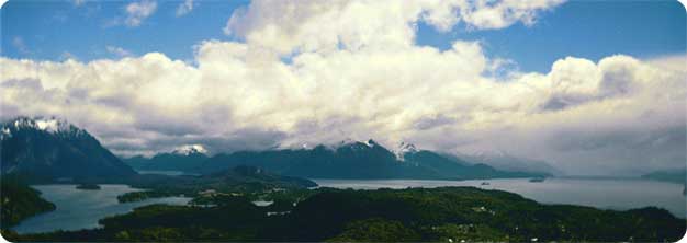 El Cerro Otto en Bariloche, la Patagonia Argentina